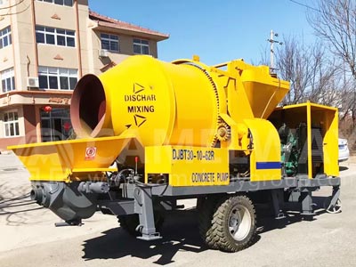 ABT60C diesel concrete trailer pump