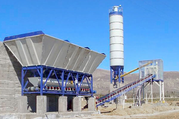 drum type concrete batching plant