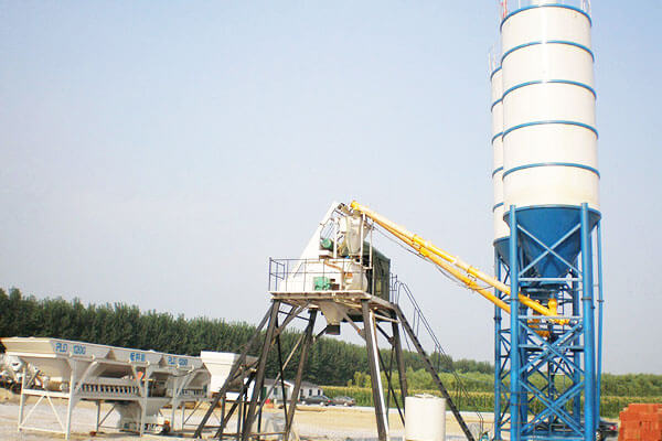 small concrete batching plant