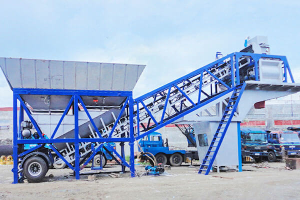 mobile concrete batching plant